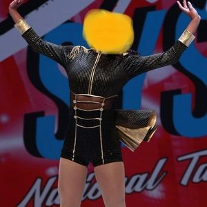 Tenth house black and gold costume MA